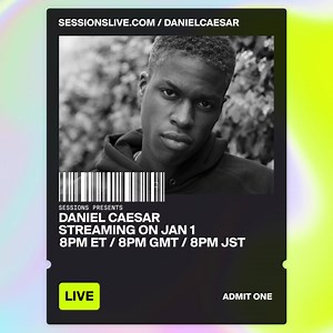 8.2K views · 2K reactions | performing a little something live w/ Sessions: Live Music Streaming. JAN 1, 2021. tix available at: NORTH AMERICA: JAN 1 // 8 PM EST: https://sessionslive.com/DanielCaesar/tickets AUSTRALIA & ASIA: JAN 1 // 8 PM JST: https://sessionslive.com/DanielCaesarAS/tickets UK & EUROPE: JAN 1 // 8 PM GMT: https://sessionslive.com/DanielCaesarEU/tickets | Daniel Caesar | Facebook