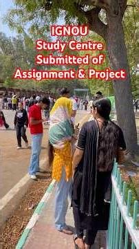 IGNOU, Submitted of Assignment & Project Govt PG College Hisar #sdstudy #sddhuran