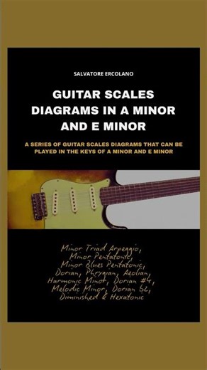 GUITAR SCALES DIAGRAMS IN A MINOR AND E MINOR