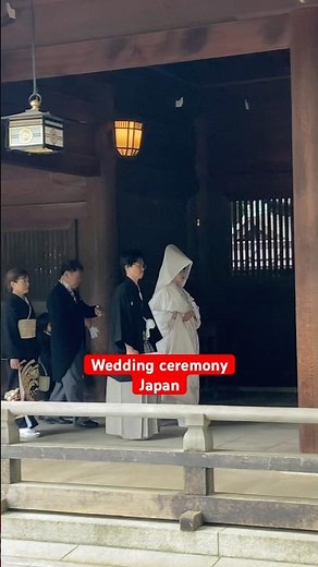 Traditional Japanese Wedding Ceremony ⛩️👰🇯🇵