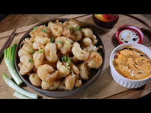 Crispy Tempura-Style Popcorn Shrimp Recipe