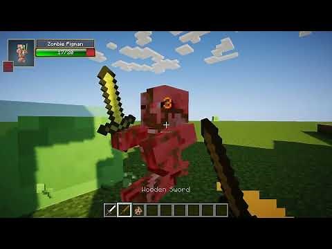 The best Mod to show the HP of the mob and show damage to the mob. Minecraft 1.12.2;1.16.5.Download.