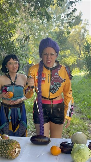 WHO CAN STAB THE EGGPLANT HARDER? #msbeanie