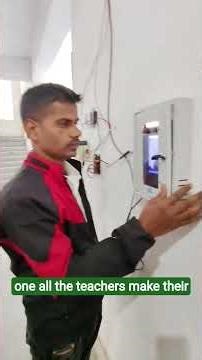 ||Biometric Attendance At Training Centre||👍♦️