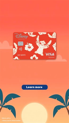 Earn up to a $600 bonus when you become a new Disney® Inspire Visa® Cardmember. Terms apply. | Disney Rewards