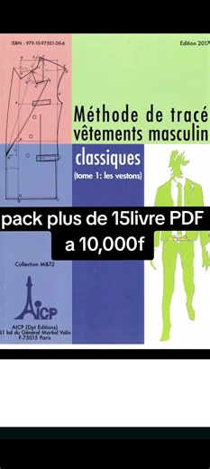 788783267 ✂️ 15 livres PDF couture pour progresser et réussir ! 📖 Techniques, astuces, patrons et secrets de pros. 💻 Format PDF facile à lire sur téléphone ou ordinateur 💰 Seulement 10 000 FCFA pour les 15 livres ✅ Pour tailleurs, couturières et passionnés de mode 📩 Message privé #couture #livrecouture #coursdecouture #apprendreàcoudre #business