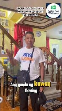 Maxcortec Testimonial after Live blood analysis! #reels #shorts #trending #fyp