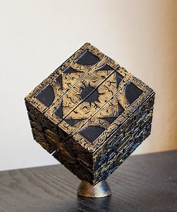 HELLRAISER Puzzle Box Lemarchand's Box 3D Printed Lament Configuration Halloween Decor Cenobite Pinhead Gothic Home Decor Mystery Box - Etsy