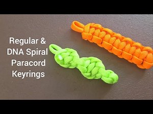 Making Regular & 'DNA' Paracord Keyrings