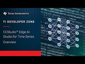 CCStudio™ Edge AI Studio for Time Series overview