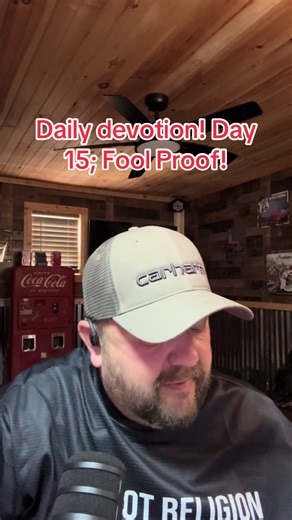 Daily devotion! Day 15; Fool Proof#jesus #fyp #christiantok #viral #biblecheckem