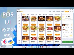 POS System with python Part #05