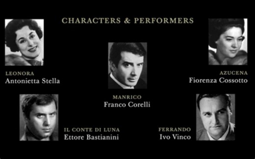 【Franco Corelli】吟游诗人Il Trovatore 1962 live