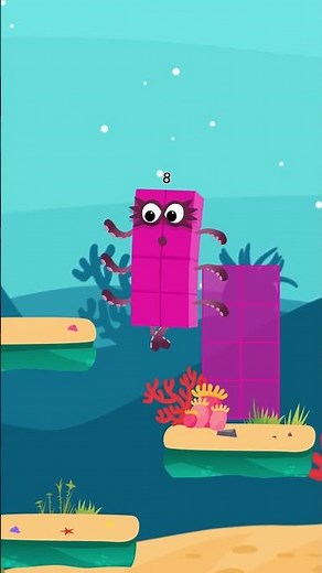 Numberblocks Learn to Make Sea Magic Run | Numberblocks World