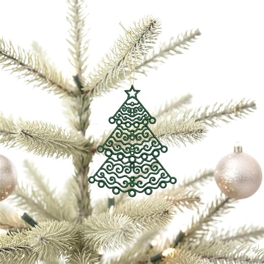FSL Tree Christmas Embroidery Ornament Embroidery Designs 3size (instant Download ) - Etsy