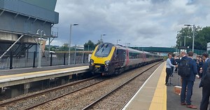 Marsh Barton railway station is finally open