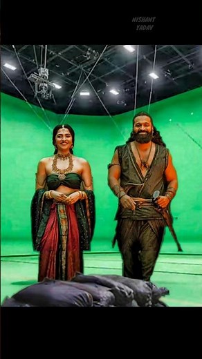 Kantara Chapter 1 Shooting | Rishab Shetty | Behind the Scenes #kantara #shorts