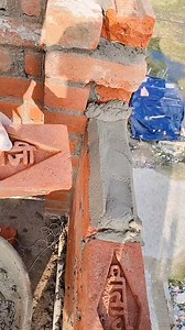 Brick work #brick #wall #chunai #deewar #design | Eliyas Ali