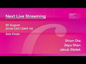 30/08/2025 Solo Finals - 65th Ferruccio Busoni Piano Competition