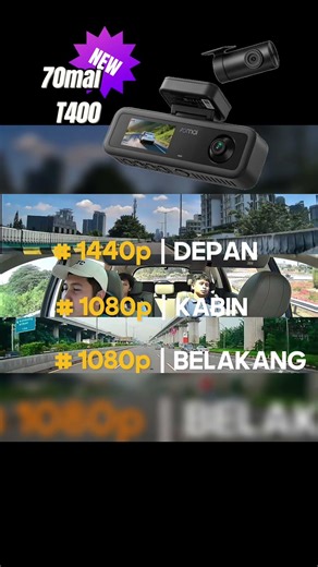 NEW DASHCAM 70MAI T400 #70mai #dashcam #70mait400
