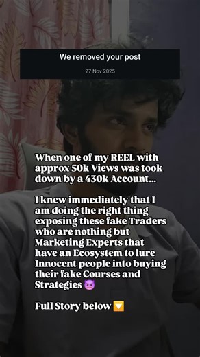 Side Tick on Instagram: "Story 👇 A few days back I posted a reel where I debunked a big myth spread online by Chooming Bulls - that FIIs & DIIs “manually backtest on Excel.” I showed the reality: big institutions use quants, proper code, and tools like Python & Pine Script to test thousands of trades in seconds. I even showed a live Pine Script snippet proving how real backtesting actually works. That reel got flagged and taken down - not because it was wrong, but because it made a few people u