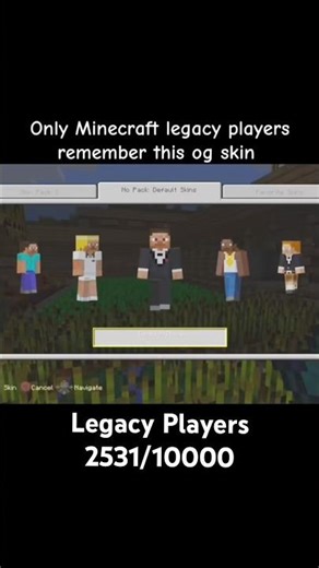 Old Minecraft Skins…🥹😭 #minecraft #xbox360 #nostalgia