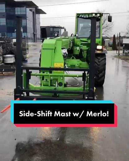 Exploring the Side-Shift Mast Feature on Merlo Telehandlers