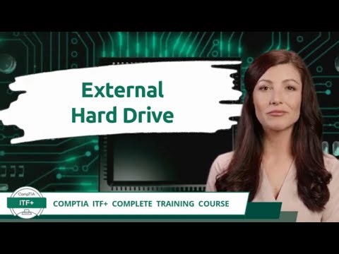 CompTIA ITF+ (FC0-U61) | External Hard Drive | Exam Objective 2.2 | Course Training Video