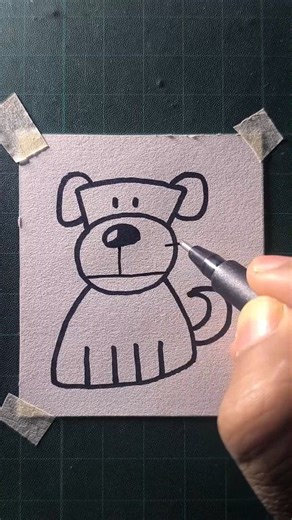 How to draw a dog | All About Art