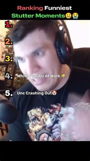 Ranking Funniest Stutter moments 🤣🤡🎉