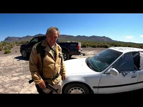 Never Before Seen Paul Harrell Video: Will Shooting the Tires on a Car Stop it?
