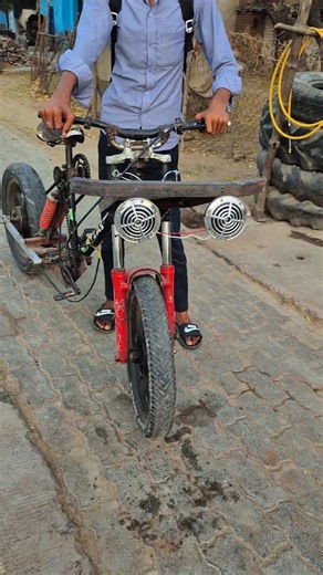 Monster Cycle Chain Mechanism 🚲⚙️ | Powerful DIY Cycle Modification 😱 #shorts