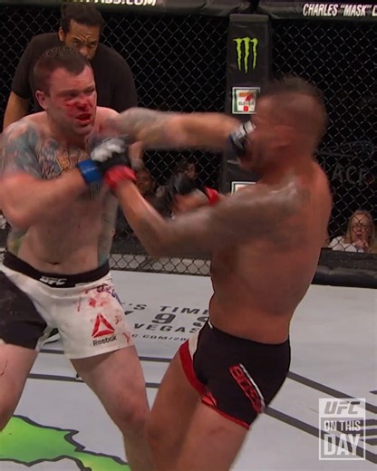 You HAVE to watch this heavyweight slugfest from #OnThisDay in 2016 🤯 💥 | UFC