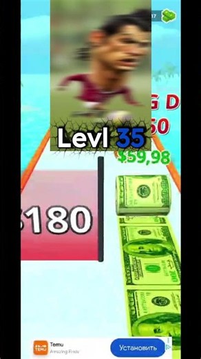 😂 Cristiano Ronaldo Levl 1 vs Levl 100 💰🤯 #shorts