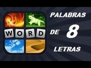 Soluciones de 8 Letras. Niveles 1 a 1136 - 4 Fotos 1 Palabra. Todas Respuestas Android, iPhone, iOS