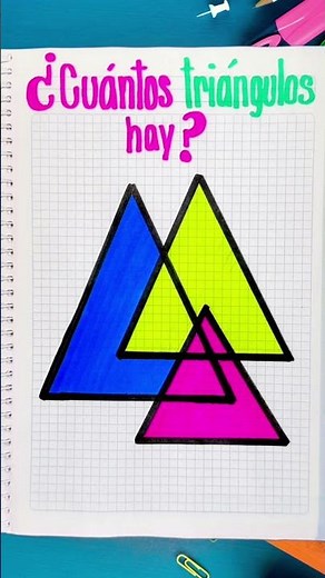 How many triangles are here? ✨