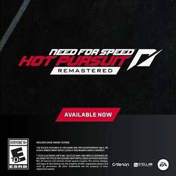 NEED FOR SPEED HOT PURSUIT REMASTERED!!