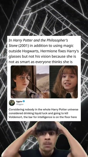 In Harry Potter and the Philosopher's Stone (2001) in addition to using magic outside Hogwarts