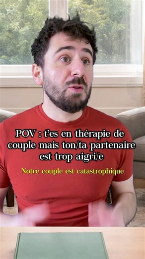 T’es en thérapie de couple avec ton partenaire #humour #foryou #pourtoi