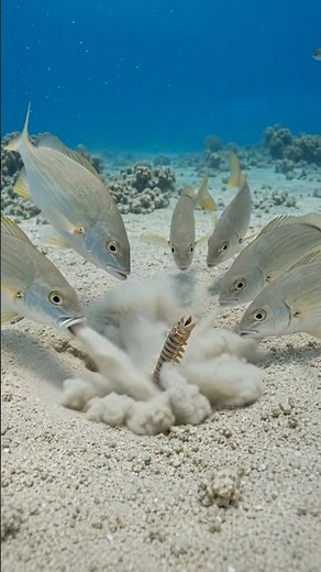 Peters’ monocle bream use a surprising defense against bobbit worms.