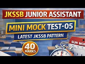 Mini Mock Test-05 with Explanation