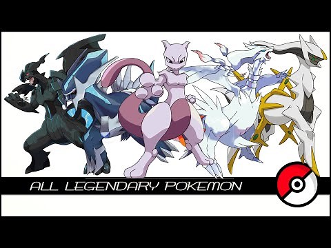 All Legendary & Mythical Pokemon (伝説のポケモン)