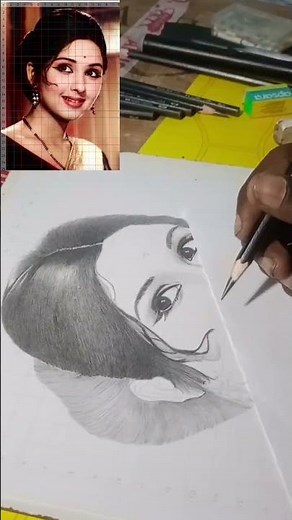 How to Draw Realistic Hair with Pencil | Easy Shading Technique