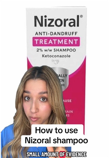 How to use Nizoral shampoo #dermatologist #nizoral #nizoralshampoo #hair
