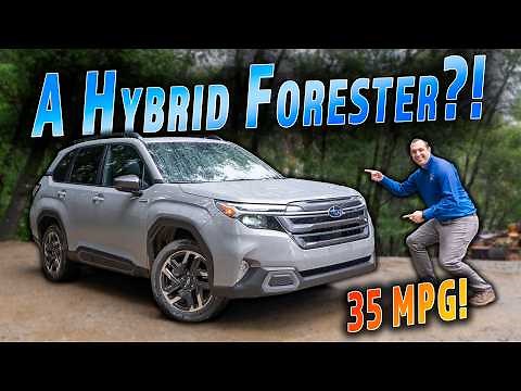2025 Subaru Forester Hybrid Review | Seeing the Forester Through The Trees