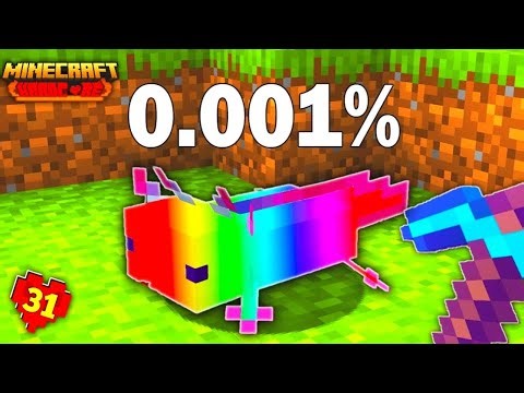 I Captured All Types Of Axolotls In Minecraft Hardcore | #31