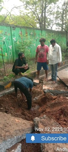 II PVC Pipeline repair work with coupling clamps II