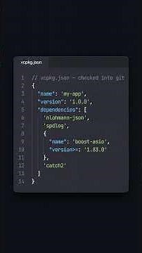 C++ tip: Manage C++ dependencies like a professional — vcpkg
