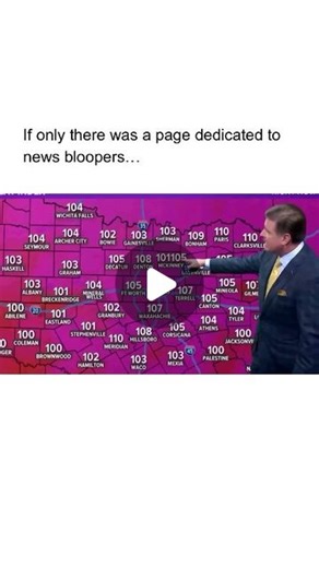 Alana Sakellarios Derrick | When the Meteorologist is just being honest 😳😂...highest heat index in history #newsbloopers #meteorologist #bloopers #weather #heatindex... | Instagram