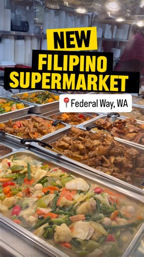 Sims Sips N Savours | Food & Travel on Instagram: "The brand-new Island Pacific Seafood Market in Federal Way is here and open!!! 🙌🇵🇭 From hot Filipino dishes, fresh seafood, and produce to aisles of snacks, baked pandesal, and a full food court — this spot has it all! Whether you’re craving grilled BBQ sticks, hearty stews, or crunchy fried favorites, you’ll find it here. 📍 Island Pacific Seafood Market 31811 Pacific Hwy S Ste A Federal Way, WA #simssipsnsavours 